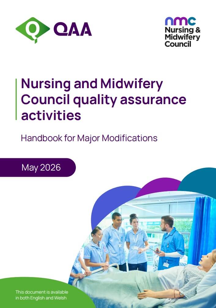 Cover of the Handbook for Major Modifications