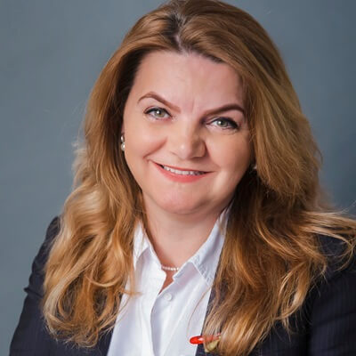 Headshot of Dr Oana Moșoiu from the University of Bucharest