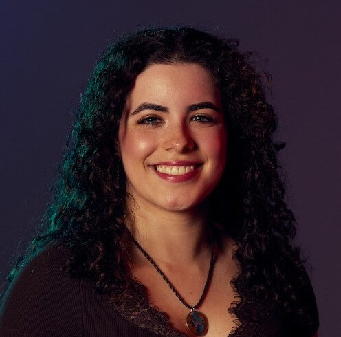 Headshot of Mórrigan McEvoy from Queen's University Belfast