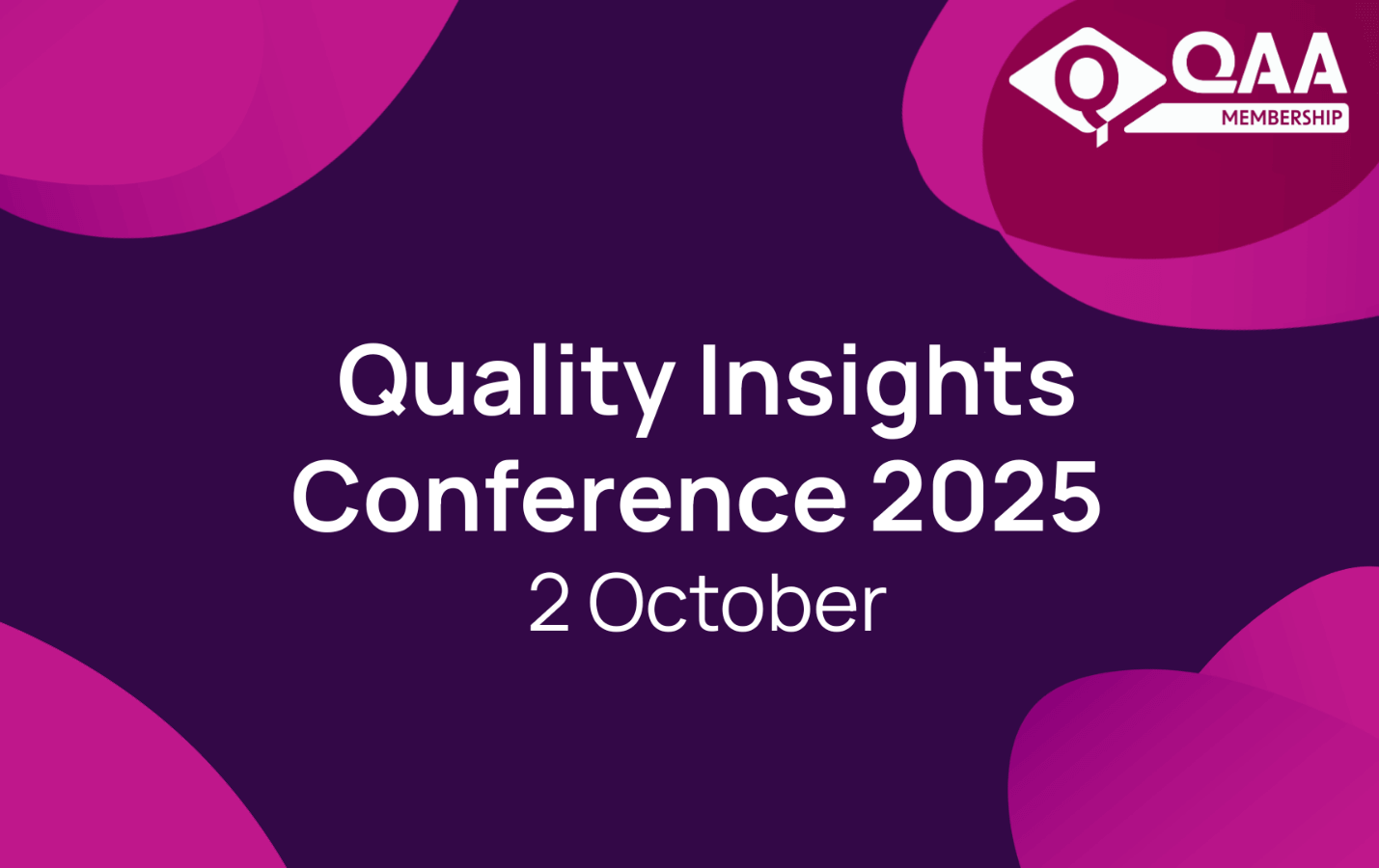 Quality Insights Conference 2025 2 October