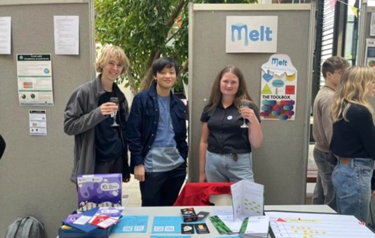 Kiran, Chris and Isabella presented their solution at the University of Exeter Grand Challenges Showcase