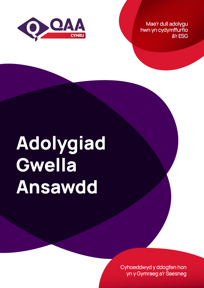 Adolygiad Gwella Ansawdd thumbnail Cymraeg