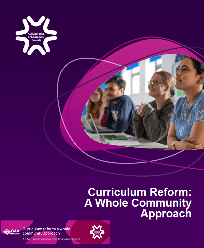 Curriculum Reform A Whole Community report cover
