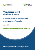 The Access to HE Grading Scheme Section E thumbnail