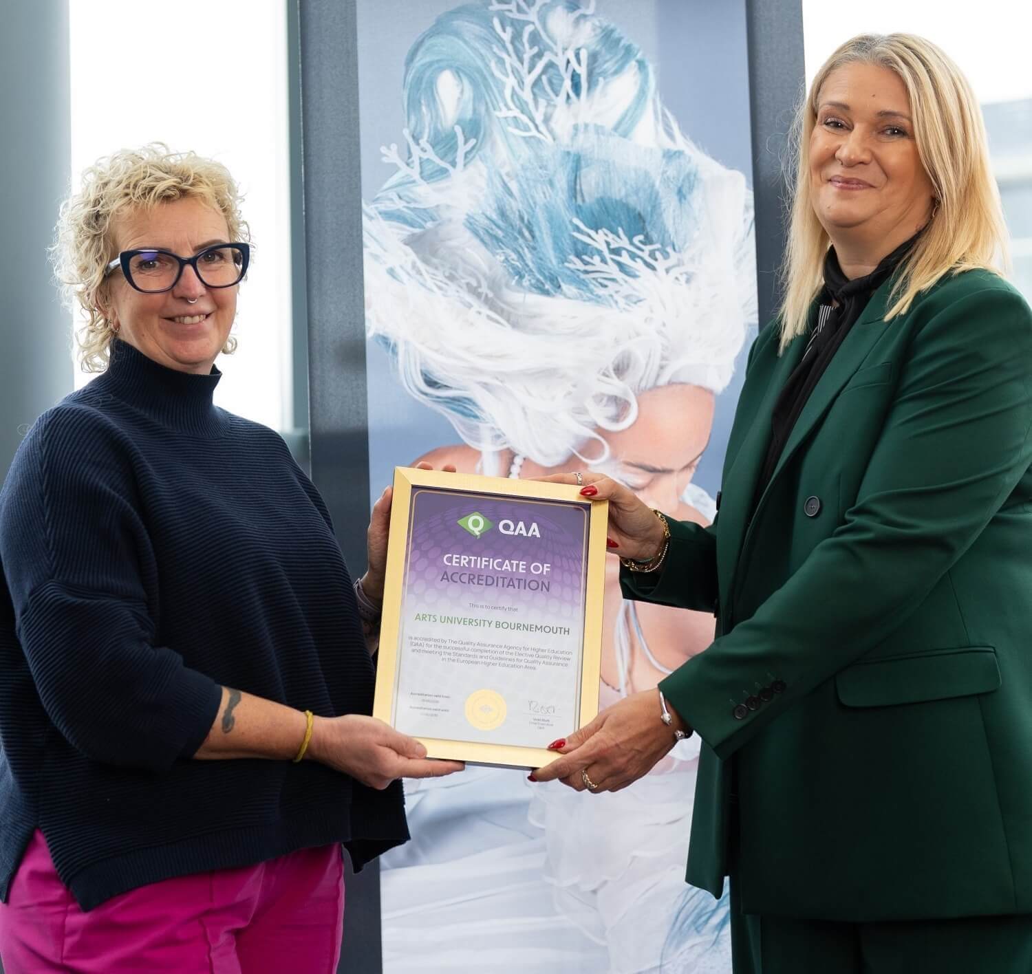 AUB certificate presentation