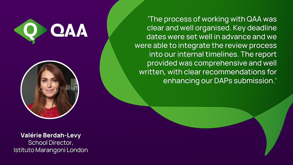 Istituto Marangoni London DAP case study Quote from the School Director of Istituto Marangoni London