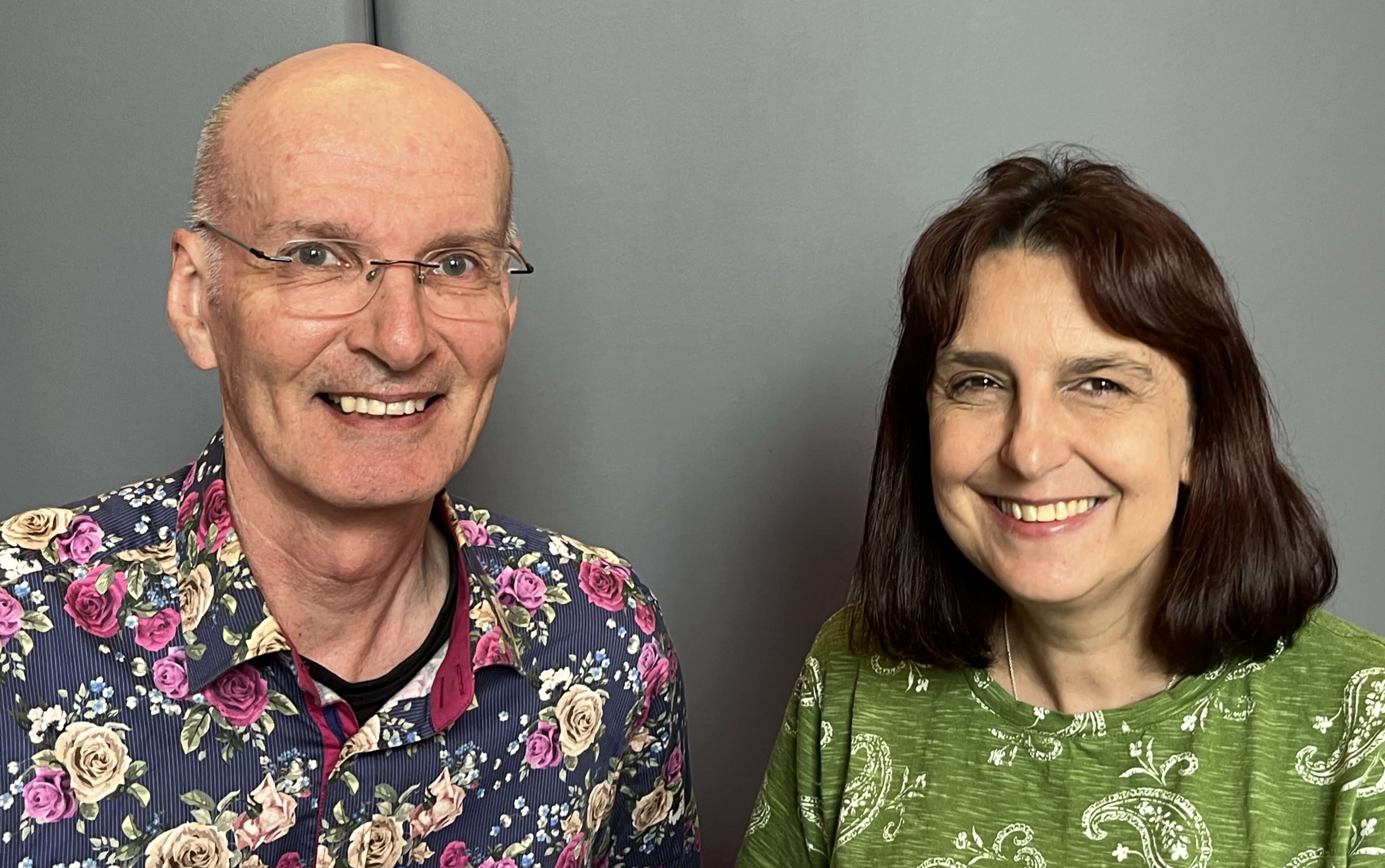 Dr Jonathan Louw and Dr Karen Cripps