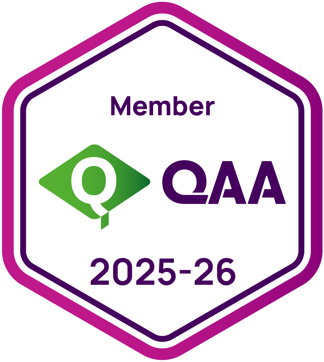 QAA Membership Badge 23-24 colour ""