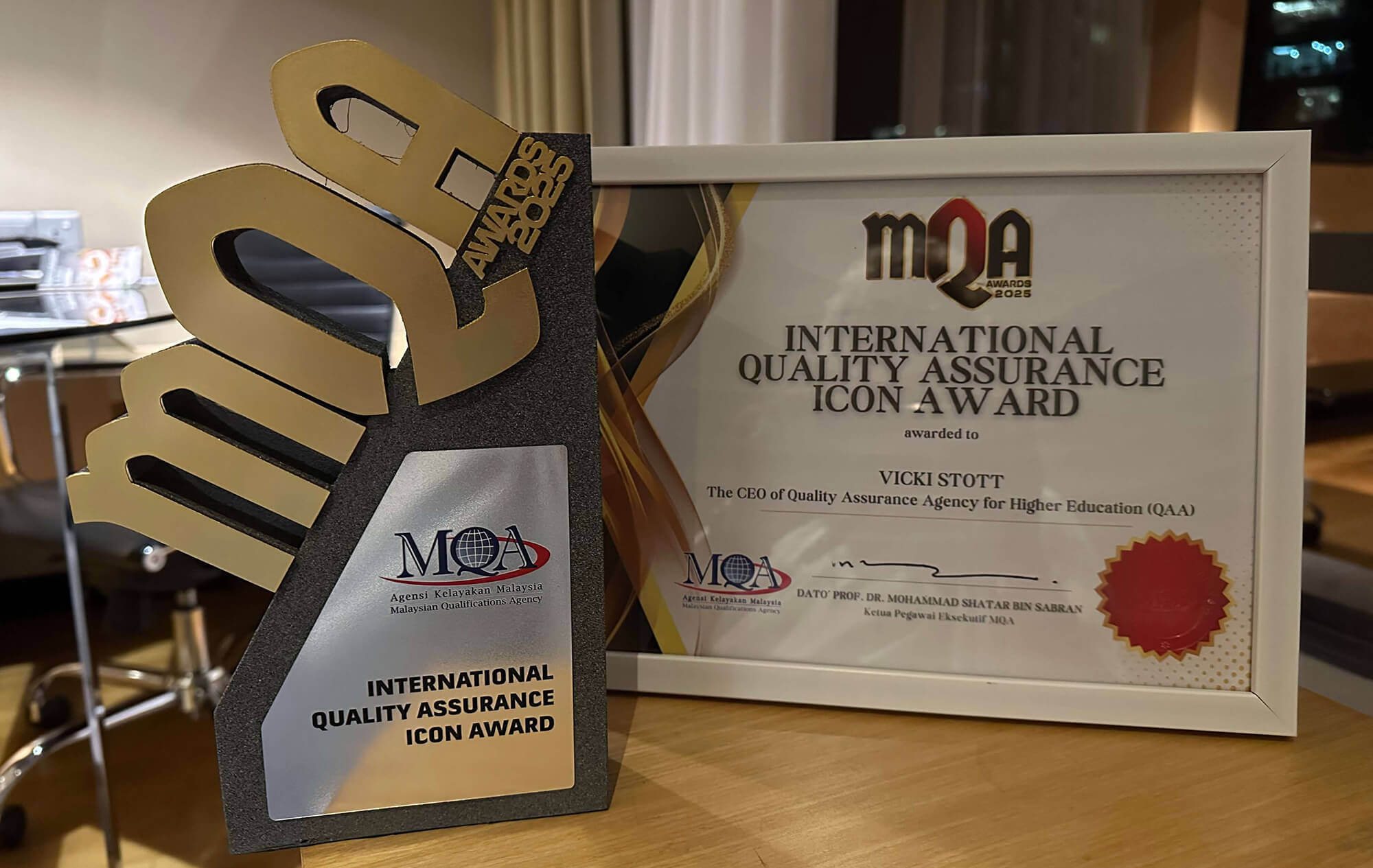 MQA award