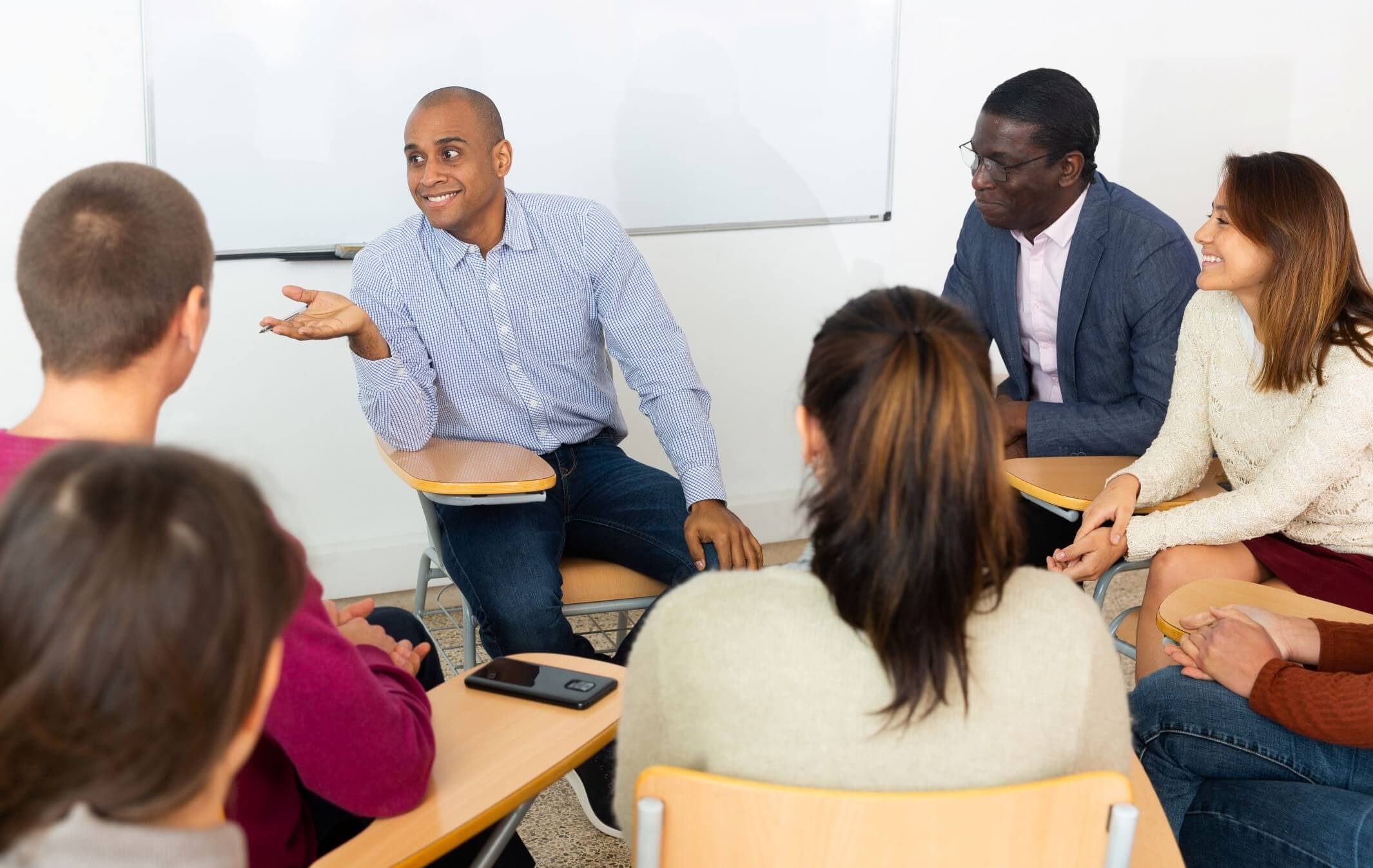 Academics in discussion