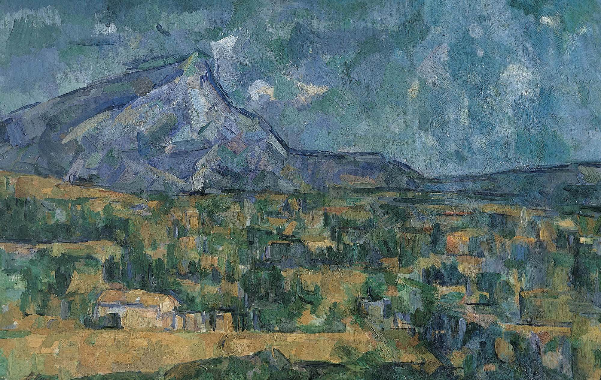 Paul Cézanne's painting Mont Sainte-Victoire