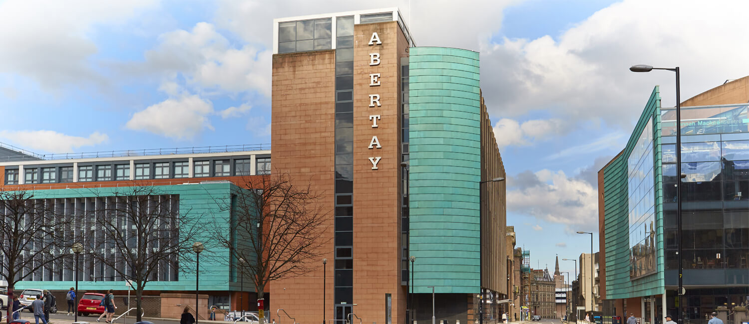 Portrait of Abertay University Dundee