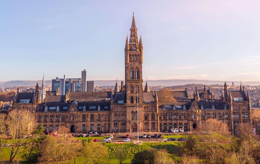 Image of Glasgow University campus